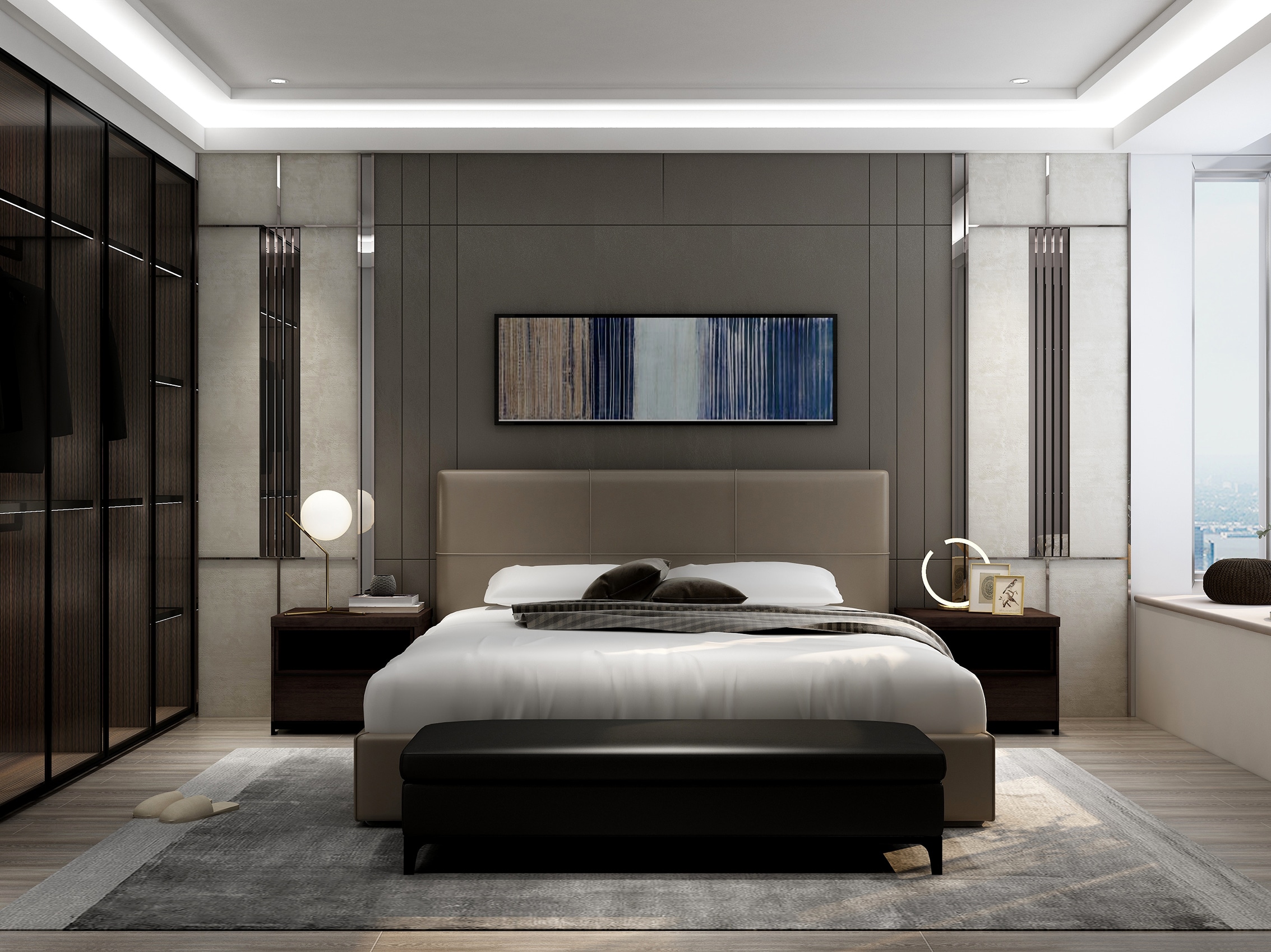 Screen Bed - A Proper Interpretation to A Classic yet Modern Bedroom ...